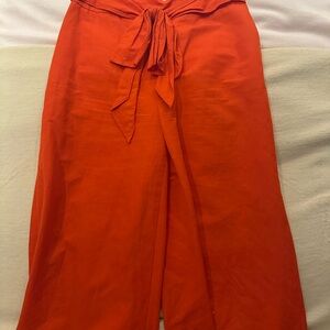 Kate Spade Orange Wide Leg Pants